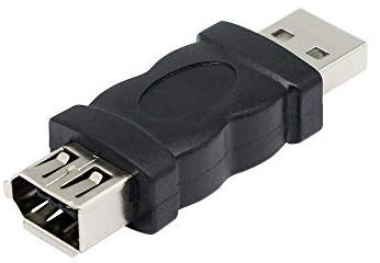 CERRXIAN Firewire IEEE 1394 6 Pin Female to USB Male Adapter Convertor for Printer, Digital Camera, PDA, Scanner, Hard Disk