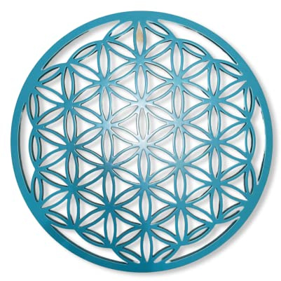 Flor de la vida, flor de vie, geometría sagrada, decoración de pared