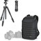 Lowepro Element MII Camera Treppiedi da Viaggio, Alluminio,Testa a Sfera per Camere Compatte, CSC, DSLR e Lowepro ProTatic 450AW II per Camere Professionali, Droni, Creatori di Contenuti e Vlogging