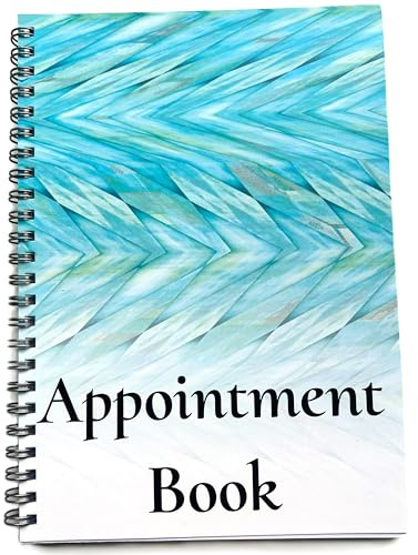 Terminbuch, A5, undatiert, Schönheitssalon, Therapeuten, 3 Spalten, Haare, Nägel, Massageplaner