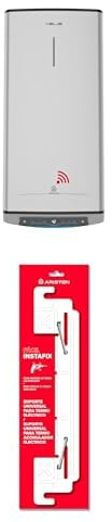 Velis Tech Dry Wifi - Calentador de Agua Electrico Multiposición, Termo Electrico 80 Litros + Instafix, Soporte Universal Termo Electrico
