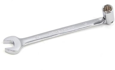 Motoforti 10mm Swivel Head Combination Socket Spanner Wrench | Car Repair Tool, Long-lasting, Silver Tone, Combination Wrench. Combination Spanner