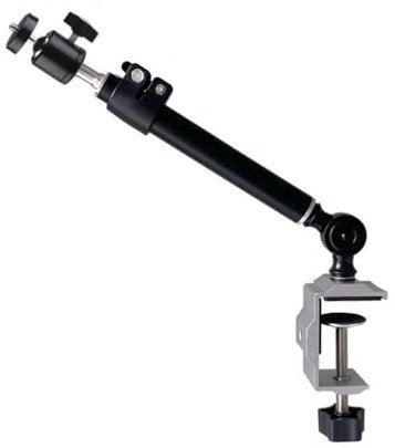 ruyi-1986 Projector Stand Desktop Horizontal Fixed Bracket Projector Bracket Bedside Shelf Clip-on Projector Stand Adjustable Projector Bracket Mount(Large)