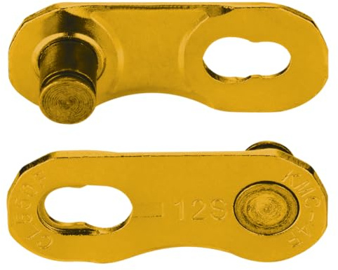 Missing Link - Conjunto de 2 cierres de cadena para SRAM AXS y T-Type, reutilizables, para SRAM AXS y T-Type, color dorado