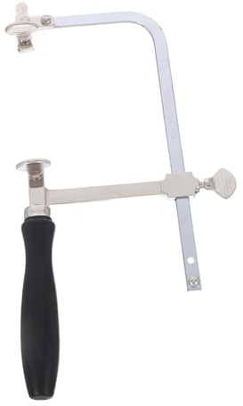 Cabilock Cadre De Scie à Métaux Réglable Forme De u Outil De Scie à Fil Robuste Pour Coupe Précise Poignée Ergonomique Confortable