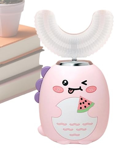 wiroouia Spazzolino Automatico Per Bambini,3 Modalità con Timer - Spazzolino da Denti Ultrasonico per Bambini | Per Prevenire Le Carie E Incentivare Le Abitudini Di Spazzolamento Per Bambine 2-6 Anni