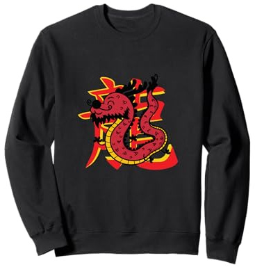 Dragon Signe du Zodiaque Chinois Sweatshirt