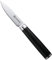CARL SCHMIDT SOHN Spickmesser Konstanz aus Damaststahl und Holz in der Farbe Silber-Schwarz, Klingenlänge: 9cm, 071349