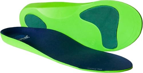 OR8 Wellness 2 Pairs Plantar Fasciitis Orthotic Insoles Arch Support Shoe Boot Inserts Women Men Insole Flat Feet Insert Ortho Arch Plantar Series (L 9-10.5)