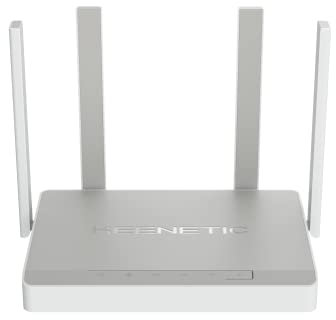 Keenetic Hero Rúter gigabit WiFi 6 en Malla de Banda Dual AX1800, 5 Puertos, Puerto Combo SFP, Puertos USB 2 y 3, Manual e Interfaz Multilingüe Incluyendo españoll