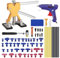Car Dent Repair Kit,Car Dent Puller,66 PCS Paintless Dent Removal Kit with Dent Puller,Dent Puller Tabs, Glue Gun, Glue Sticks for Auto Body Dent Removal, Minor Dent and Deep Dent Removal