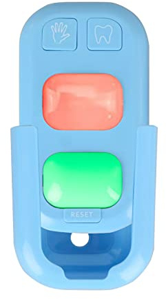 Timer for Kids,2 Minutes Teeth Brush Timers,20 Seconds Bathroom Hand Washing Timer, Color Indicator Light Stick on Bathroom Timer for Children Training Coach(Blue2)
