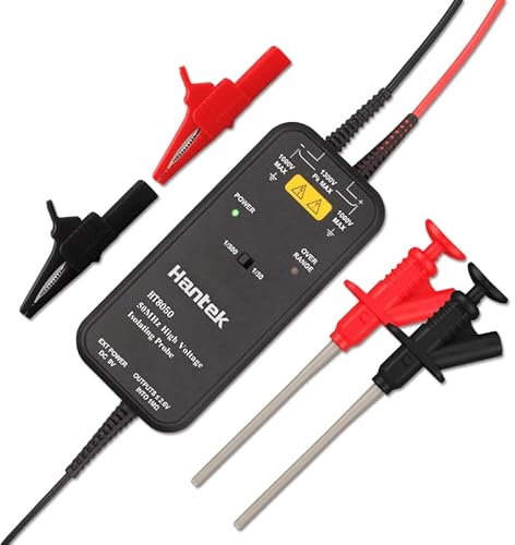 Hantek High Voltage Differential Oscilloscope Probe Hantek HT8050 Oscilloscope Probe High Voltage Differential Probe, 50MHZ-100MHZ(HT8050)