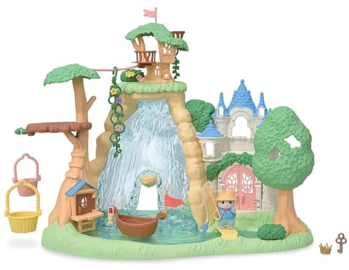 Sylvanian Families - 5762 Abenteuerspielplatz Wasserfall, Tierfigur, Spielzeug für Kinder ab 3 Jahren