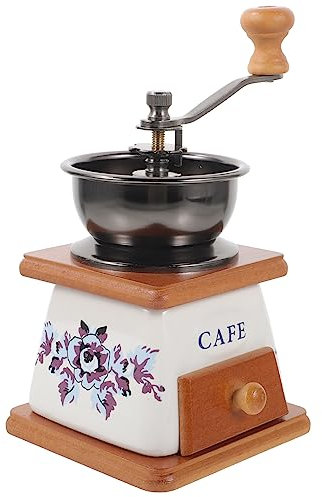 PHENOFICE Mini Macchina Per Il Caffè in Ceramica Macinacaffè Manuale Strumento Portatile Da Cucina Per Macinare Il Caffè Turco Adatto Ai Viaggi