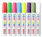 Vinabo Erasable Liquid Chalk Pens, Double-tippe Dry Erase Marker, Chalk Pens for Blackboards, Glass, Mirrors, Windows, Wood Boards - 8 Colors