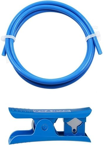 COZERI ptfe schlauch,3D Drucker Filament,2M,Teflon Schlauch 2mmx4mm, Kompatibel mit Ender 3, CR-10 und allen FDM 3D Druckern, Robuste und Flexible PTFE Teflon Tube
