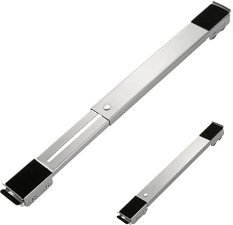 Base de machine à laver mobile, chariot de machine à laver de meubles,Base coulissante extensible pour déménageur de meubles - Rouleaux pour appareils de cuisine, base réglable pour réfrigérateurs à v