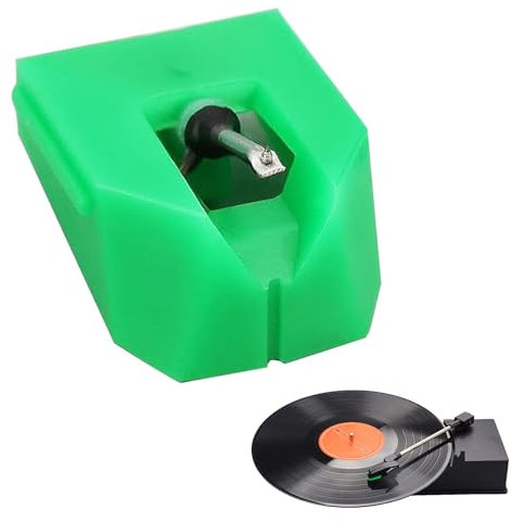 SANTUO Record Player Needle Replacement Compatible With AT-VMN95E Elliptical Moving Magnet Stylus VMN95E VM95 Series Elliptical Replacement Audio Technica Stylus