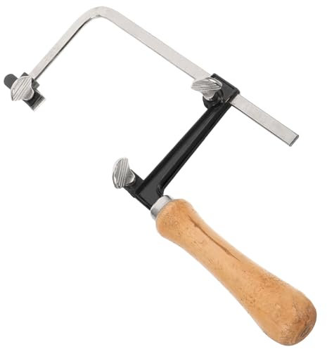 SHINEOFI Mano u Ad Arco Per Gioielli Strumento Da Taglio Da Te Arco Curvo Per Lavorazione Seghetto u Per Microintaglio