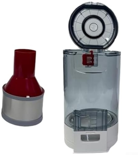 Zeroupshop Contenedor de polvo y montaje ciclónico para Roborock O10 Onyx, S7 Plus, S7 MaxV Plus, contenedor de recogida de polvo para eliminación higiénica y conveniente de desechos en casa (1 unidad