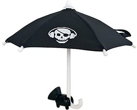 Sun Umbrella Mobile Cell Phone Stand Strong Suction Cup Tablet Holder Cute Piggy Design Lightweight Material for Various Environments and Smartphones (Genericqhey0wfic2-10301180)