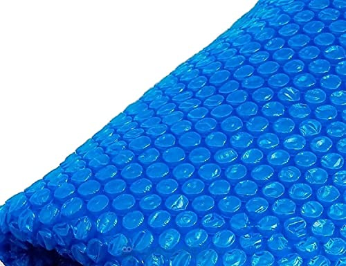 Copertina solare blu pieghevole portatile for piscine facili incorniciate fuori terra, riscaldamento dell'acqua a prova di polvere, riscaldamento dell'acqua dall'energia solare(4X6m/13.1X19.7ft)