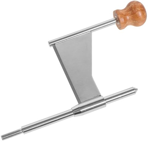 CANIGHT Rallador de Queso Manual Manivela de Acero Inoxidable, Cortador para Virutas Finas y Piezas Delicadas, Adecuado para Restaurantes y Cafeterías