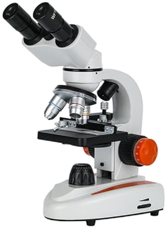 Microscopio Elettronico, Microscopio Biologico Binoculare 40X-2000X For Studenti E Scuole Di Laboratorio, Regalo For Bambini(40X-2000X)