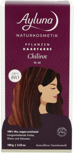 Bio Pflanzenhaarfarbe Chilirot 2 x 100 g