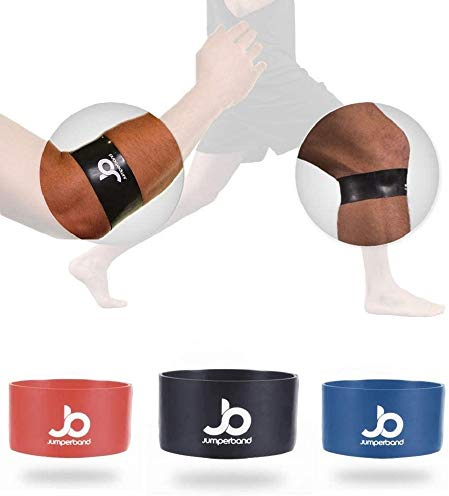 Jumperband Classic Vendaje para rótula y codo de tenista (rodilla/brazo) para hombres y mujeres (deportes, fitness, vida cotidiana) Alivia el dolor + Ajuste perfecto + Se puede usar en cualquier lugar