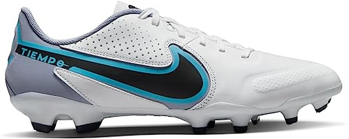 Nike Unisex Tiempo Legend 9 Academy Mg Sneaker, Weiß Schwarz Baltblau Pink Explosion, 47 EU