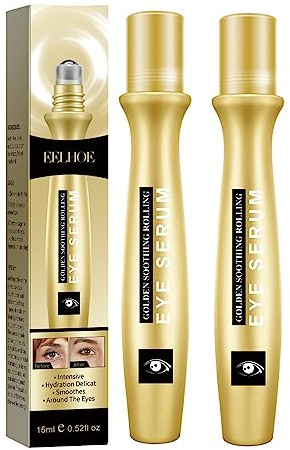 Eye Seru M Roll- Pour Les Cernes, Les Poches Et Les Rides Crème Pour Les Yeux À L'acide Hyaluronique Hydratant Nourrissant Sous Les Yeux Traitement Revitaliser La Zone Des Yeux 15 Ml