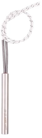 Parti del fuoco a pellet 220v 350w/400w Elemento riscaldante tubolare in acciaio inossidabile con accenditore a cartuccia 9x150mm/9.5x150mm (Color : 400w 9.5x150mm, Size : 220V)