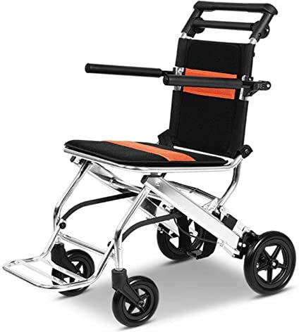 Máquina De Desplazamiento De Silla De Ruedas Móvil Cómoda Y Plegable Portátil Para Exteriores, Transporte Al Aire Libre Cómodas Máquinas De Desplazamiento De Silla De Ruedas Móviles Con Freno De Mano