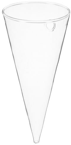 Ciieeo Schicke Wanddekoration Wandvase Zum Aufhängen Eleganter Blumenhalter Aus Glas Für Zimmer Küche Büro