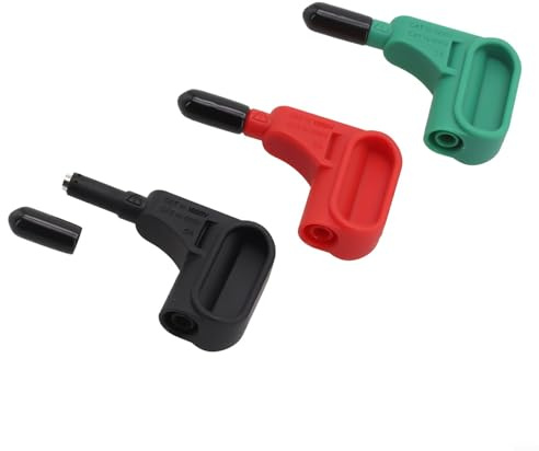 HOHOVYVY 3 Pieces Magnetic Test Probe Set for 4 mm Banana Tips Multimeter Accessories Parts