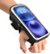 Razobws 6,8'' Brazalete Movil Running para Muñeca y Antebrazo, Deportivo Porta Funda Movil Correr Arm Case para iPhone 16 15 14 13 12 Pro MAX Galaxy Pixel con Correa Bolsillo para Auriculares - Negro