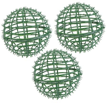 PartyKindom 3stücke Kugelrahmen Für Pflanzen Garten-Topiary-Halter Aus Kunststoff Blumenständer Pflanzenstützrahmen Blumenkugelhalter Für Garten Und Hinterhof