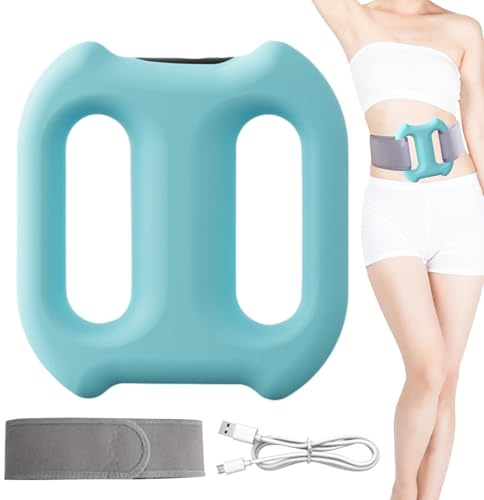 Faszien Massagering, Oberschenkel Massagegerät, Kabelloser Massager Mit Gurt, Für Entspannung Fitness Frauen Männer Läufer Oberschenkel Bauch