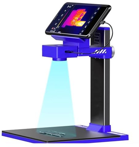 Termocamera a infrarossi per riparazione elettronica, alta risoluzione con connettività PC/telefono e monitoraggio della temperatura
