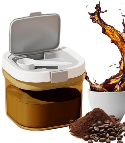 Dispenser Per Latte In Formula Per Contenitore Per Latte In Polvere A | Porta Alimenti Impilabile Con Cucchiaio Dosatore Per Casa Asilo Viaggio Cucina