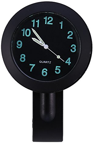 Keenso Motorrad Uhr Wasserdicht Motorrad Lenkeruhr Universal wasserdichte Lenker Uhr 7/8 bis 1 Zoll