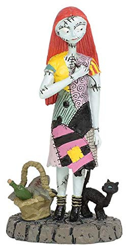 Department 56 Disney the Nightmare Before Christmas Village Accessories Sally's Date Night Figurine, 3.5 Inch, Multicolor