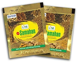 Link Natural Ceylon Tè alle erbe ayurvediche - Mad Samahan naturale con 14 erbe naturali (50 buste)