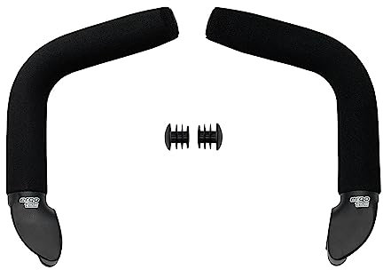 P4B | Bar-Ends Fahrradgriffe - EVO Touring L | Barends | Fahrrad Griffe in Schwarz/Sand