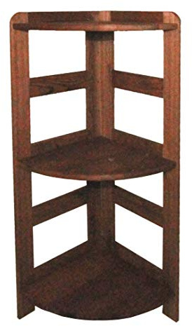 Lenmar HOLZREGAL Kiefer Massiv Regal Bücherregal Büroregal Modulregal BRAUN Gebeizt R-* 8 Varianten (R-03 BRAUN HxBxT 89x33x33 cm)