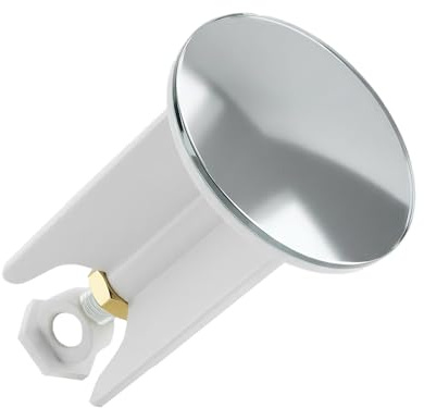 uncakil Universal Sink Plug Bathroom 40mm Pop Up Waste Replacement for Bathroom Basin,Height Adjustable,Easy Install,Made of Brass,Rubber,Plastic,Seal and Polished Chrome,House Sinks Bidets Washbasin