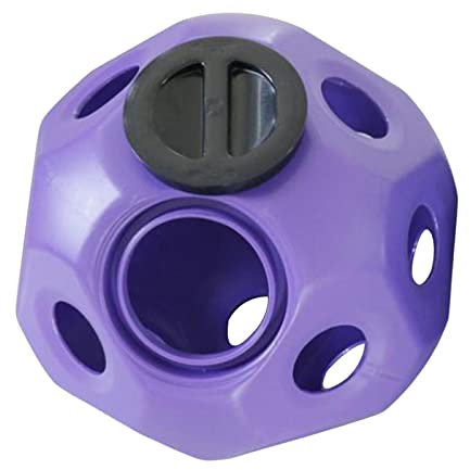 Harilla -Ball fütterungsspielzeug -Futterball für Pferdestallstall, Violett