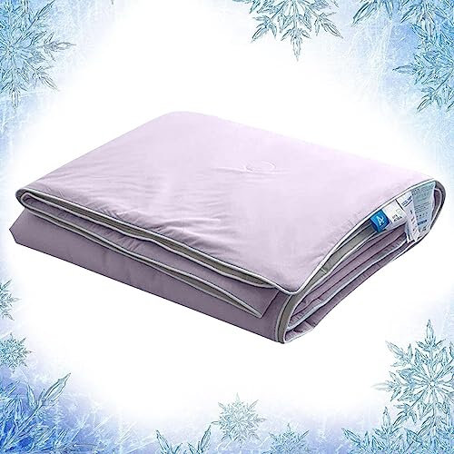 fanelod Decke, kühlende Faser-Bettdecke, bequem, weich, kühlende Decke, leichte Decke für Nachtschweiß, Erwachsene und Kinder